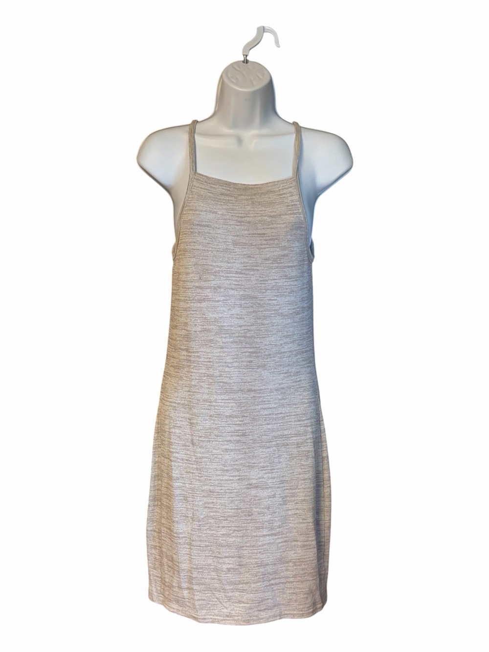 Aritzia Golden by TNA Heathered Knit Slip Tank Dress M